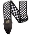 Ernie Ball Classic Jacquard Black & White Curea de chitară (Ca nou)