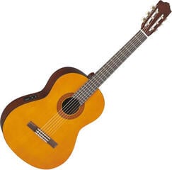 Klassisk gitarr med förförstärkare Yamaha CX40II 4/4 Natural Klassisk gitarr med förförstärkare