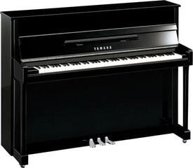 Piano Yamaha B2E PE C Piano Polished Ebony with Chrome