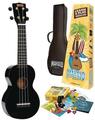 Mahalo MR1 Essential Pack Black Soprano Ukulele (Like new)