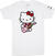 T-shirt Fender Hello Kitty SL Logo White M T-shirt