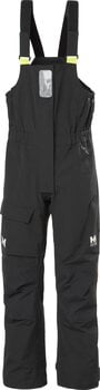 Pantaloni Helly Hansen Women’s Pier 4.0 Bib Colanți lungi cu bretele Abanos XL - 1