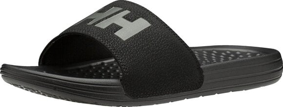Womens Sailing Shoes Helly Hansen Women's H/H Slide Slides Black/Gunmetal 36 - 1