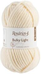 Pletacia priadza Rosários 4 Bulky Light 101 Pearl Pletacia priadza