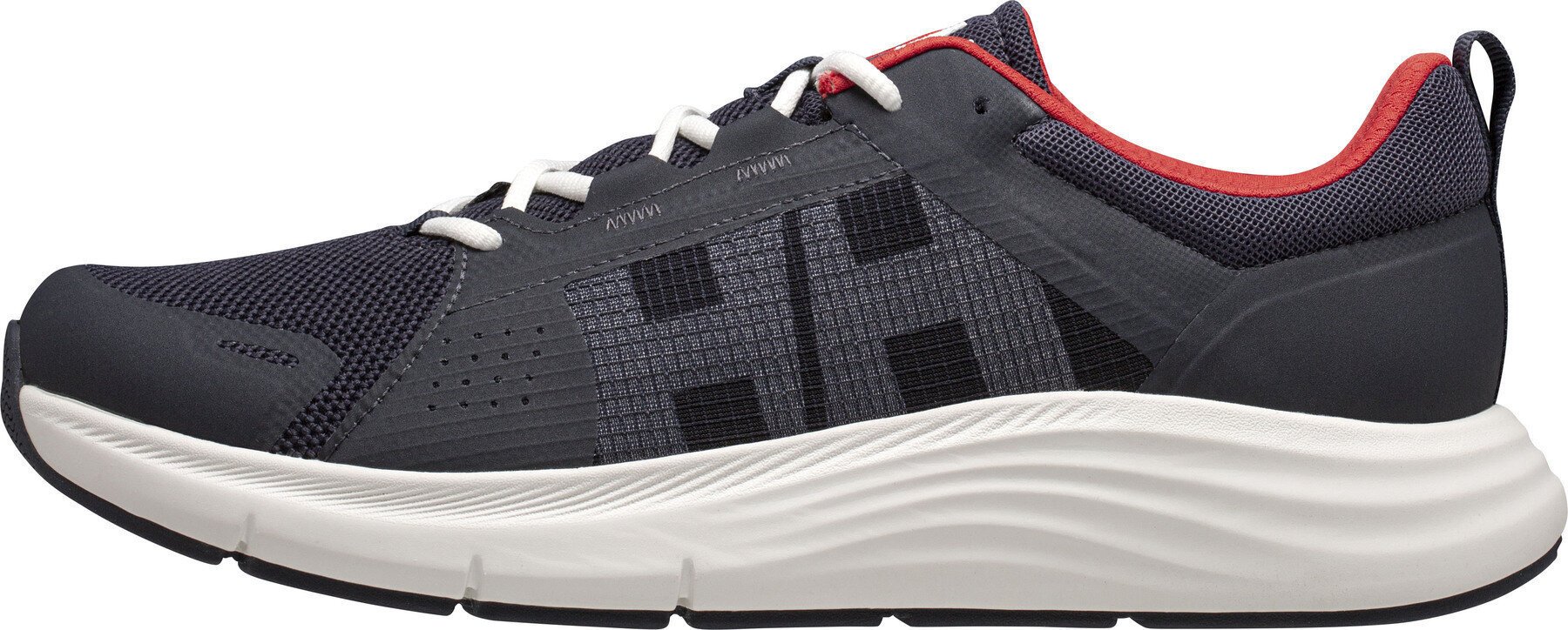 Pantofi de Navigatie Helly Hansen Men’s HP Ahiga EVO 5 Marine Lifestyle Pantofi sport Navy/Alert Red 42