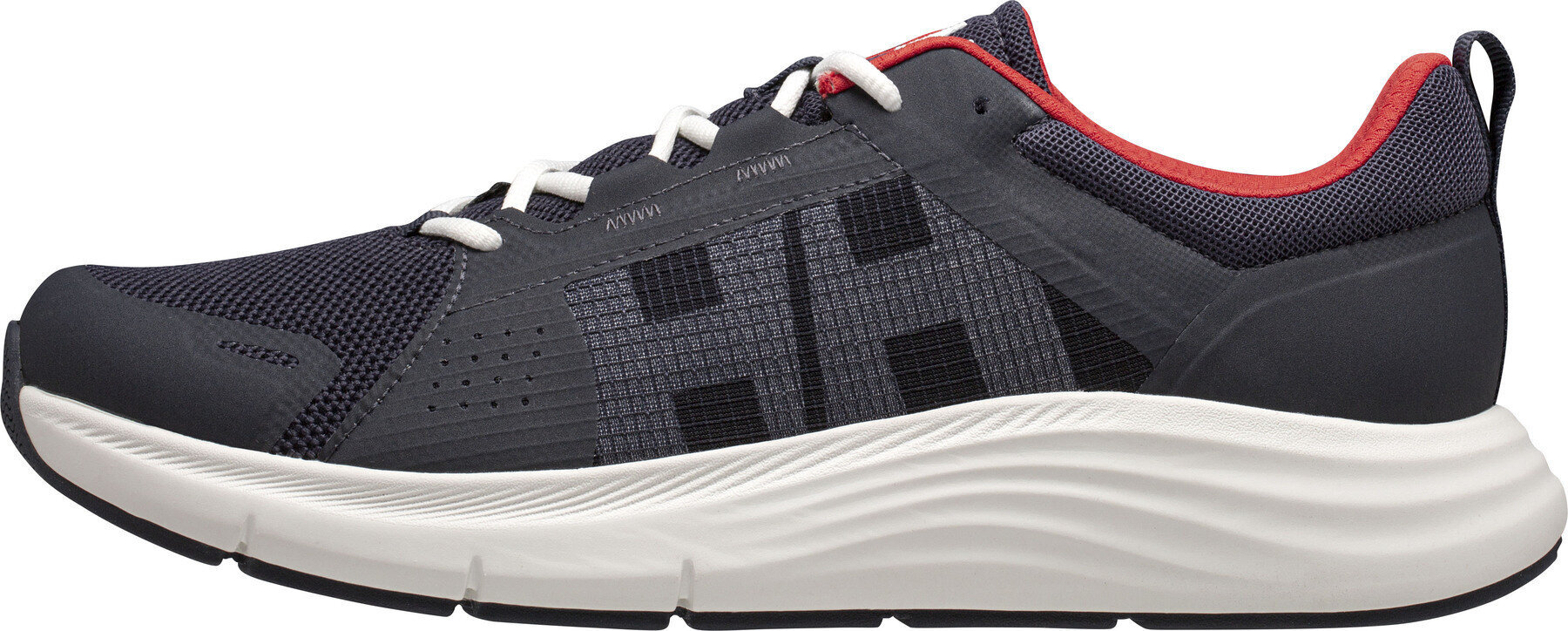 Pantofi de Navigatie Helly Hansen Men’s HP Ahiga EVO 5 Marine Lifestyle Pantofi sport Navy/Alert Red 44,5