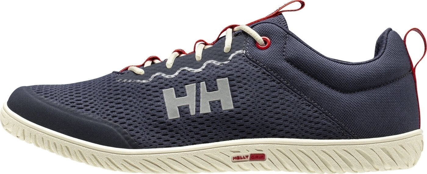 Mens Sailing Shoes Helly Hansen HP Foil Evo Trainers Navy 42