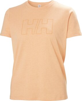 Cămaşă Helly Hansen Women's HH Tech Logo Tricou cu mânecă scurtă Apricot Crush M - 1