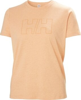 T-Shirt Helly Hansen Women's HH Tech Logo Short Sleeve T-Shirt Apricot Crush XS - 1