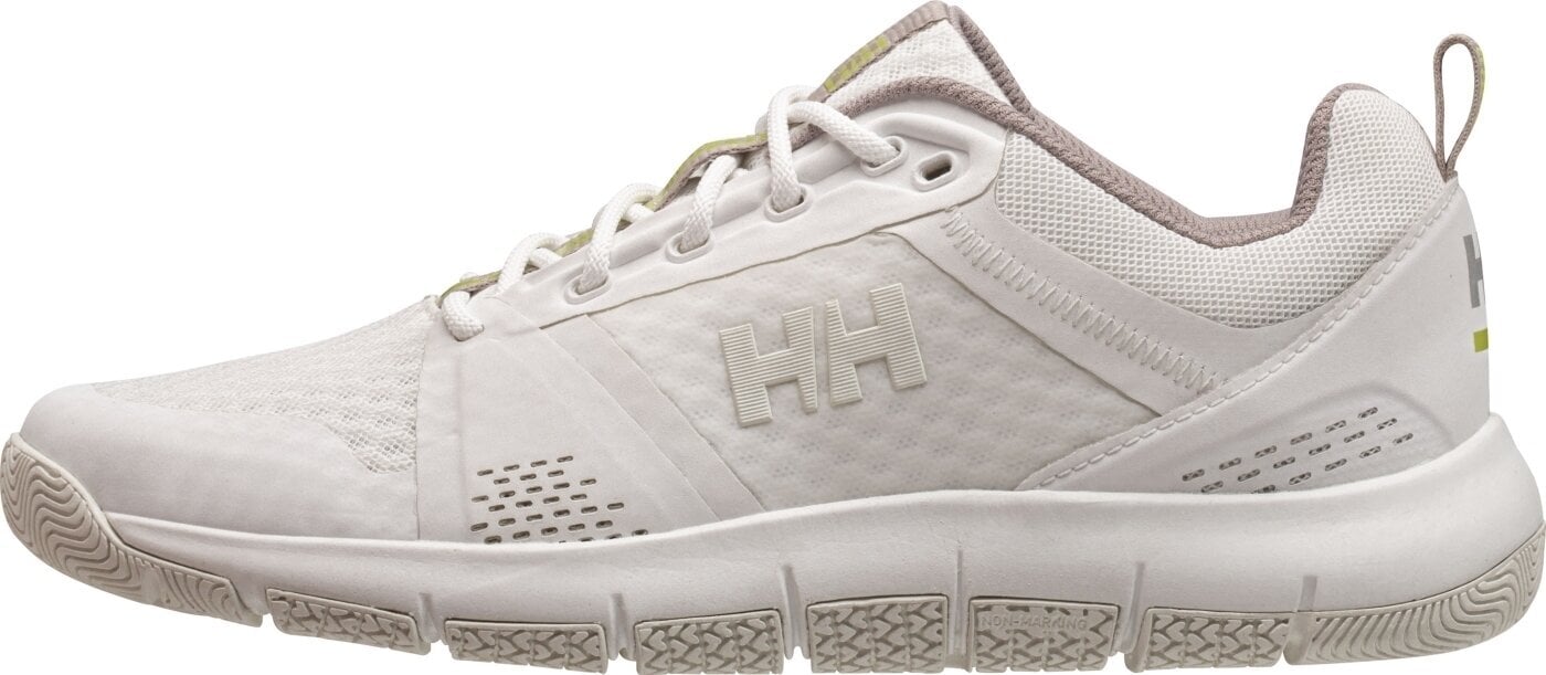 Womens Sailing Shoes Helly Hansen Women's Skagen F-1 Offshore Sailing Trainers White/Pink Cloud 37