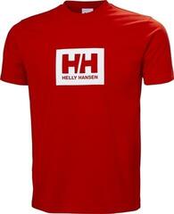 Tričko Helly Hansen Box 2.0 Alert Red