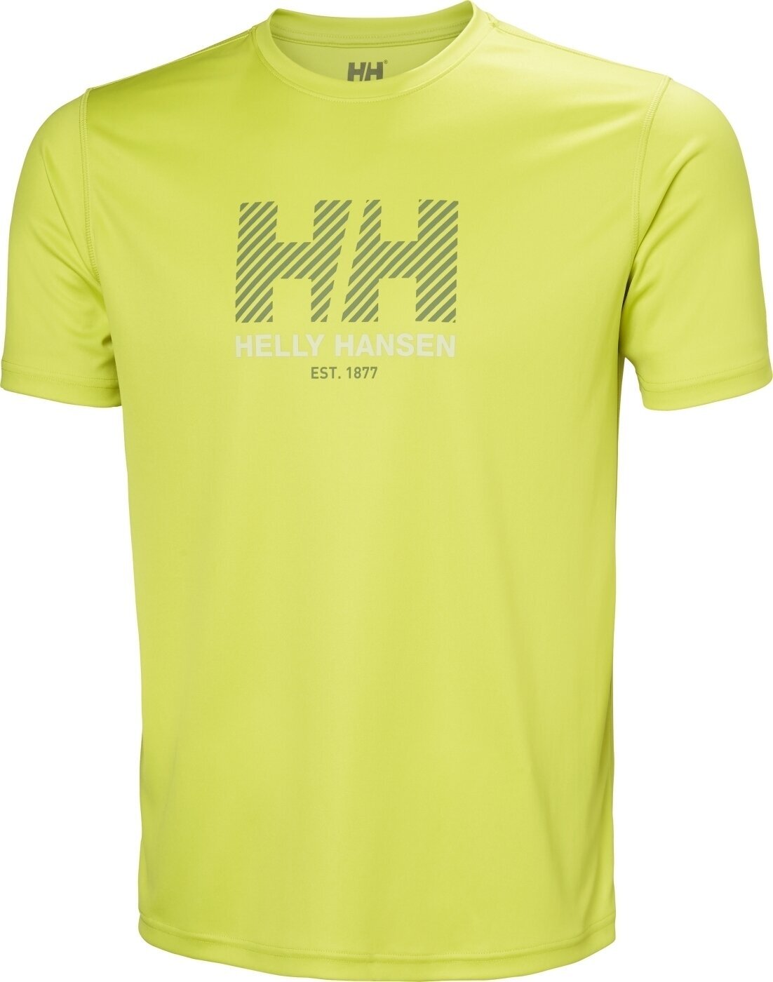 Cămaşă Helly Hansen Tech Graphic 2.0 Tricou cu mânecă scurtă Cyber Lime M