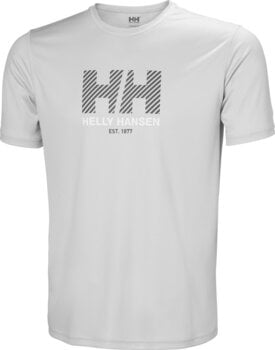 Cămaşă Helly Hansen Tech Graphic 2.0 Tricou cu mânecă scurtă Grey Fog XL - 1