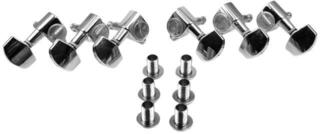 Štimer za gitaru Partsland J101-CR-R3L3 Chrome Štimer za gitaru