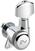 Kitarride häälestusseadmed Schaller M6 135 Right Locking 19,5 Chrome