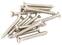 Spyruoklės / Varžtai Fender Vintage-Style Bass/Telecaster Bridge/Strap Button Mounting Screws Nickel 12 Pack