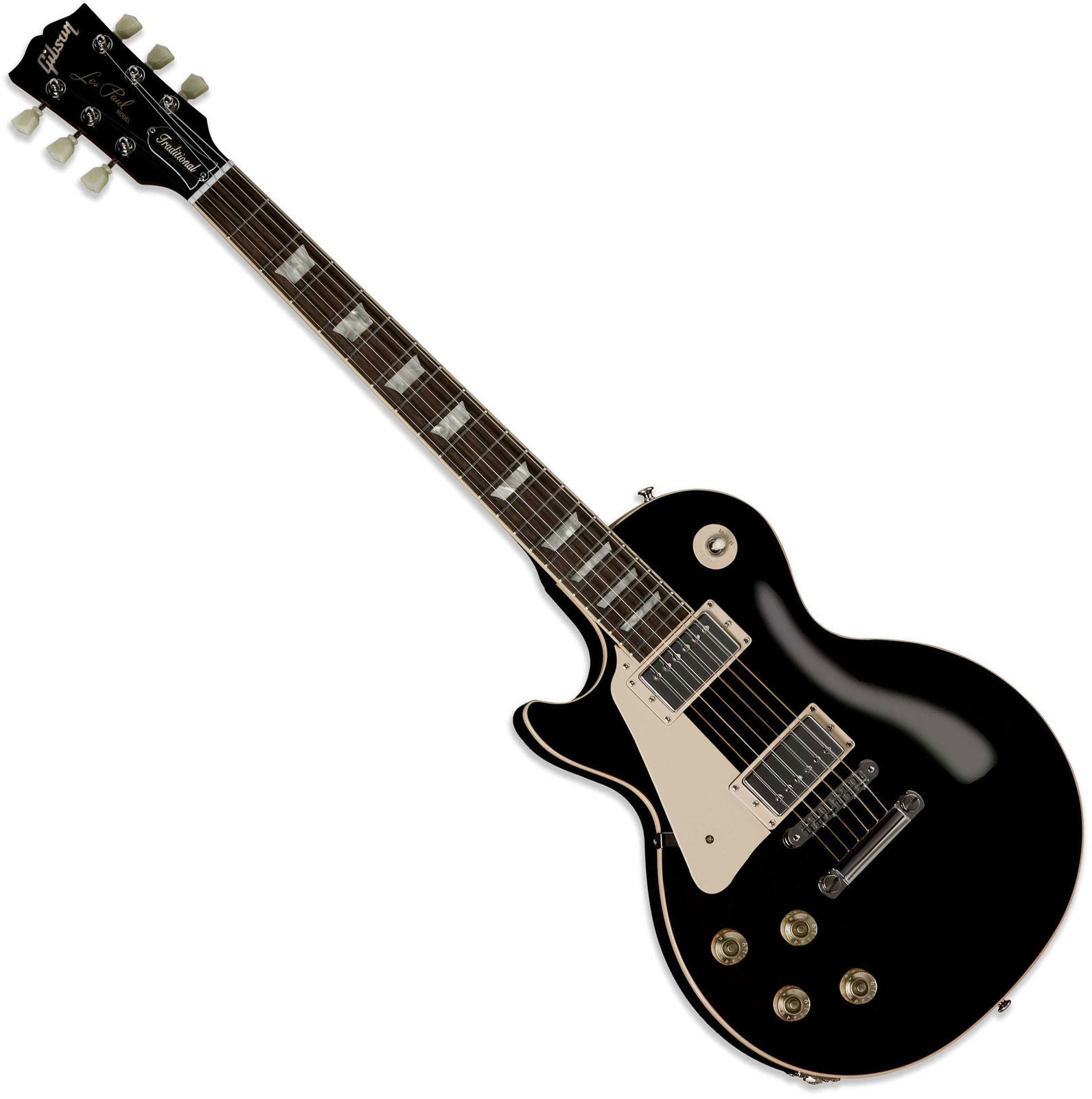 Elektrische gitaar voor linkshandige speler Gibson Les Paul Studio LH Ebony Black
