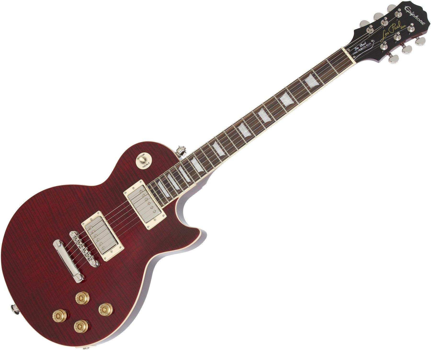 Elektromos gitár Epiphone Les Paul TRIBUTE Plus Black Cherry