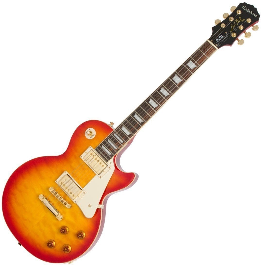 Elektrische gitaar Epiphone Les Paul ULTRA PRO Faded Cherry Sunburst