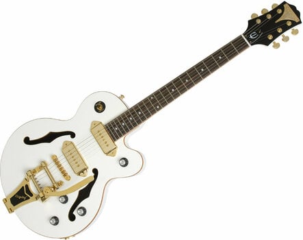 Semi-Acoustic Guitar Epiphone Wildkat White Royale Pearl White - 1