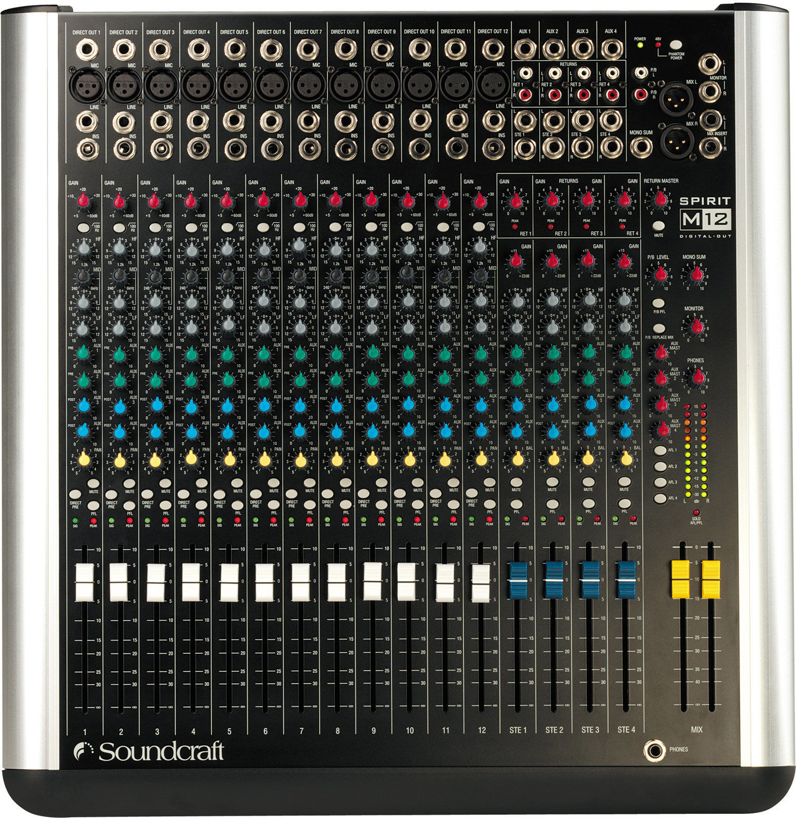 Analogni mix pult Soundcraft Spirit M12