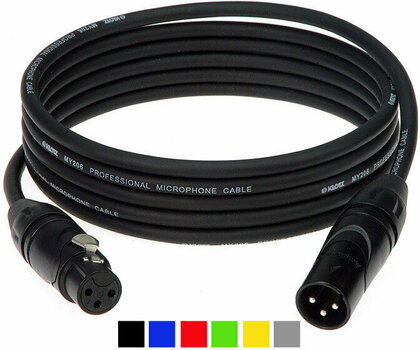 Mikrofon kábel Klotz M1FM1N0100 Fekete 100 cm - 1