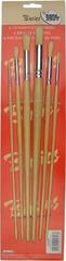 Malířský štětec MalZeit 35.8120 Sada kulatých štětců 6 ks