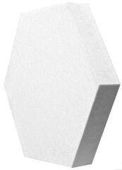 Абсорбиращ панел от пяна Mega Acoustic HexaPET 3 cm White Абсорбиращ панел от пяна