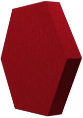 Absorbent foam panel Mega Acoustic HexaPET 3 cm Dark Red Absorbent foam panel