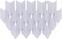 Absorberende skumpanel Mega Acoustic DART-PET 12 Pieces Light Gray Absorberende skumpanel