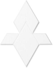 Absorpcijska pena Mega Acoustic FACLON-PET 10 Pieces White Absorpcijska pena