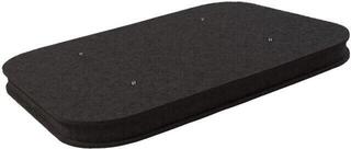 Absorpcijska pena Mega Acoustic AcouCloud Flat PET 7 cm Black Absorpcijska pena