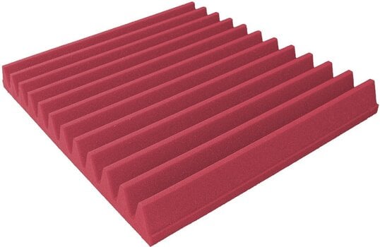 Panneau de mousse absorbant Mega Acoustic BPA-PM 30x60 Red Panneau de mousse absorbant - 1