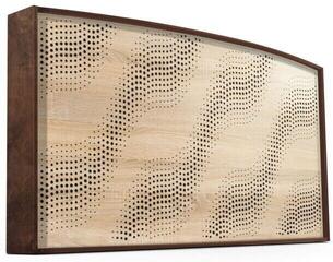 Imukykyinen puupaneeli Mega Acoustic AcouStand SineWave Sonoma Oak/Walnut/Black Imukykyinen puupaneeli