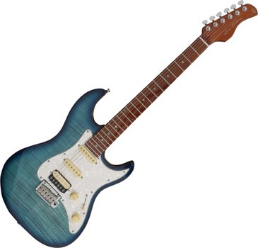 E-Gitarre Sire Larry Carlton S7 FM Transparent Blue E-Gitarre - 1