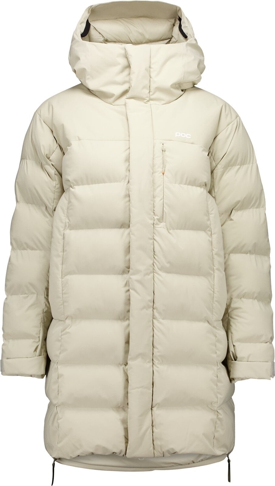 POC Women's Race Loft Parka Natrolite Beige M Kurtka narciarska
