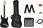 Elektriska gitarrer Fender Squier Affinity Series Stratocaster HSS Pack LRL Charcoal Frost Metallic Elektriska gitarrer (Begagnad)