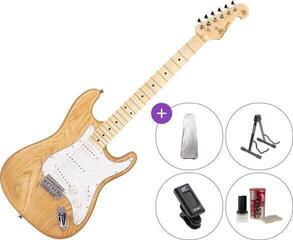 Guitarra eléctrica SX SST/ASH SET Natural-Maple Guitarra eléctrica