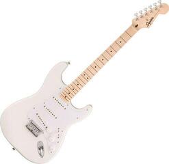 Elektrische gitaar Fender Squier Sonic Stratocaster HT MN Arctic White Elektrische gitaar