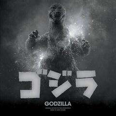 Disco in vinile Akira Ifukube - Godzilla (Splatter Colured) (Anniversary Edition) (Remastered) (LP)