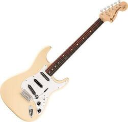 Elektrische gitaar Fender Ritchie Blackmore Stratocaster Scalloped RW Olympic White Elektrische gitaar
