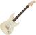 Guitare électrique Fender Albert Hammond JR Stratocaster MN Olympic White Guitare électrique