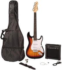 Elektrická kytara Encore E60 Blaster Pack Sunburst Elektrická kytara
