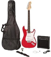 Elektrická kytara Encore E60 Blaster Pack Gloss Red Finish Elektrická kytara