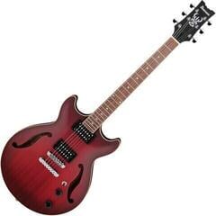 Poolakustiline kitarr Ibanez AM53-SRF Sunburst Red Flat Poolakustiline kitarr