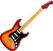 E-Gitarre Fender Ultra Luxe Stratocaster MN Plasma Red Burst E-Gitarre