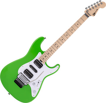 Elektrische gitaar Charvel Pro-Mod So-Cal Style 1 HSH FR MN Slime Green Elektrische gitaar - 1