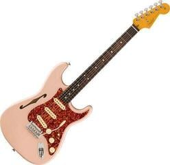 Elektrikitarr Fender FSR American Professional II Stratocaster Thinline RW Shell Pink