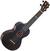 Concert Ukulele Mahalo MH2WTBK Transparent Black Concert Ukulele
