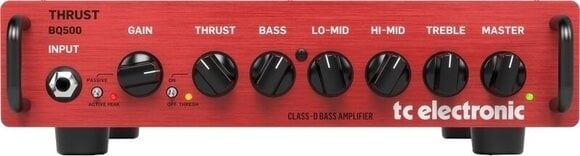 Wzmacniacz basowy tranzystorowy TC Electronic Thrust BQ500 Wzmacniacz basowy tranzystorowy - 1